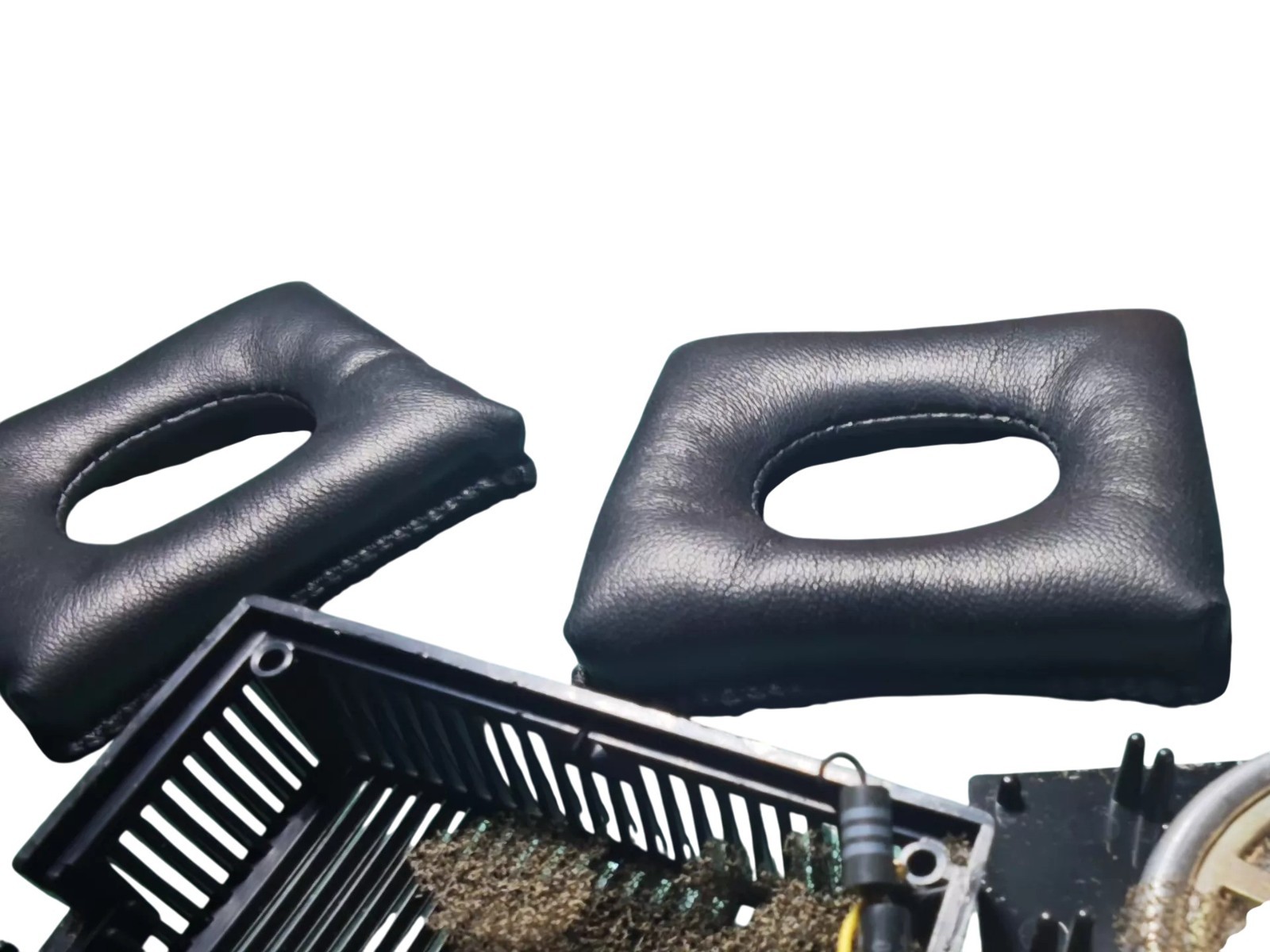 Custom Leather Ear Pads For Stax SR-80 Pro