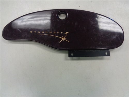 STARCRAFT 20' PRO ELITE GLOVE BOX DOOR 29966 BROWN / GOLD 17 7/8" X 6 1/2" BOAT