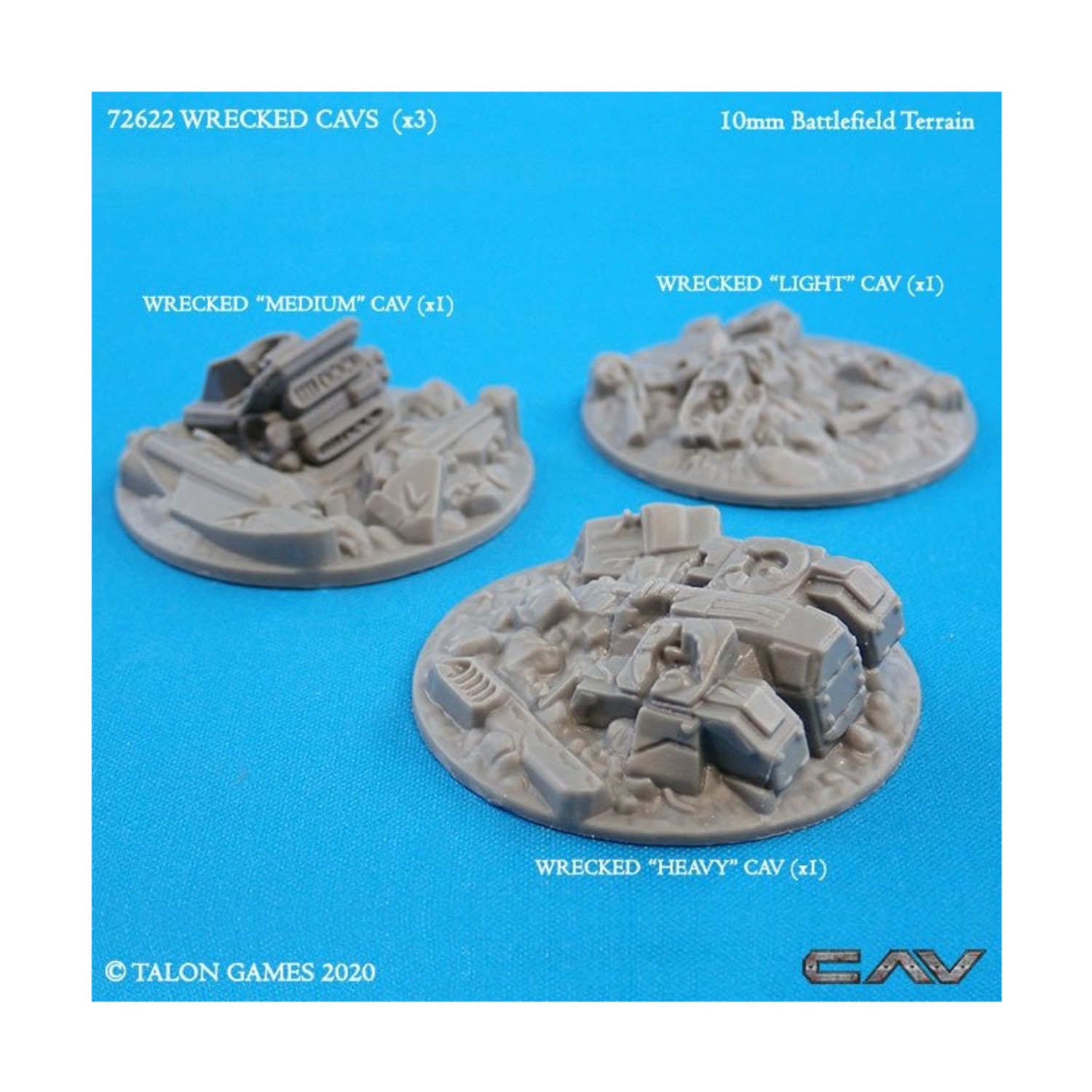 Reaper CAV Terrain Wrecked CAVs Pack New
