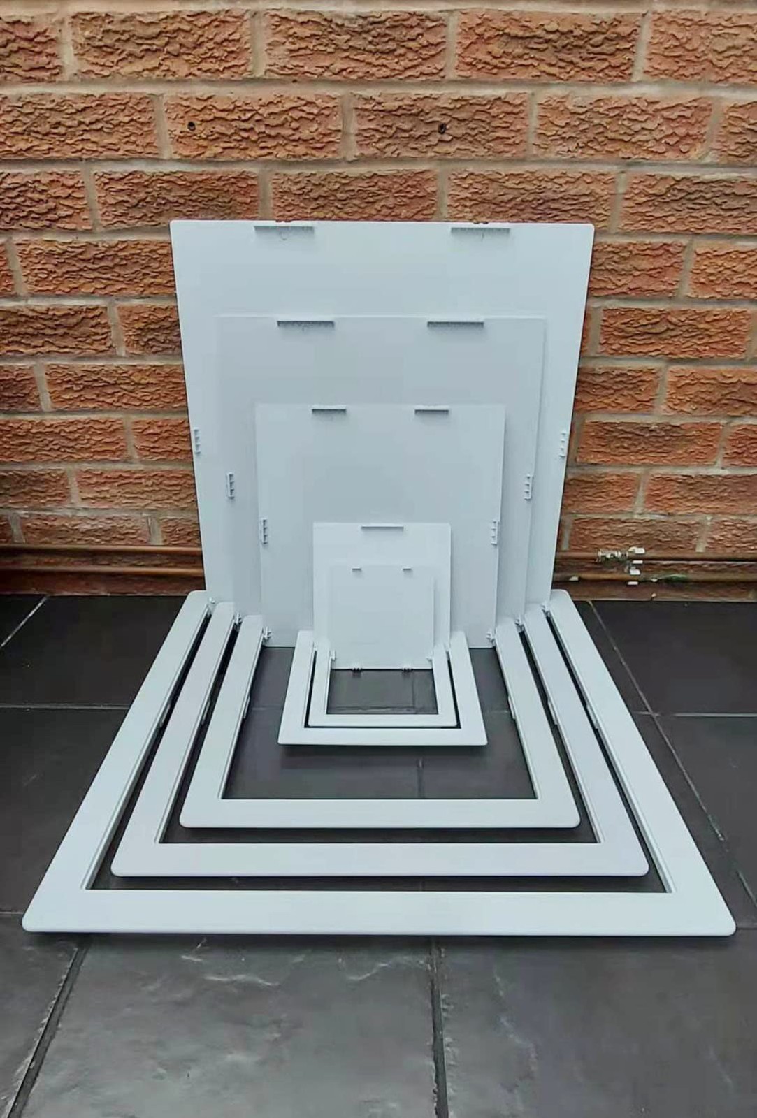 Attic Access Door,Interior Wall Access Panel (8x8inch) Ceiling,Separation of ...