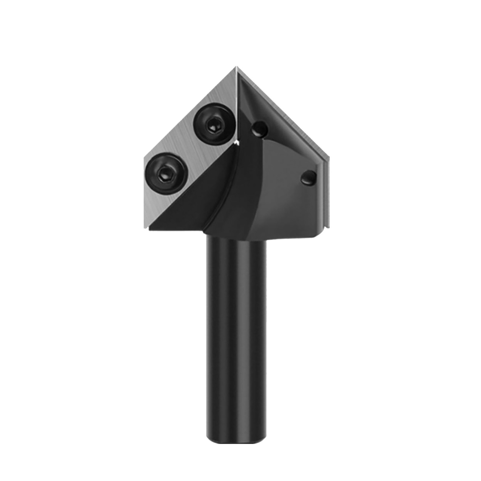 1Pc 90° V Groove Router Bit 1/2 in Shank Carbide Insert For Woodworking Projects