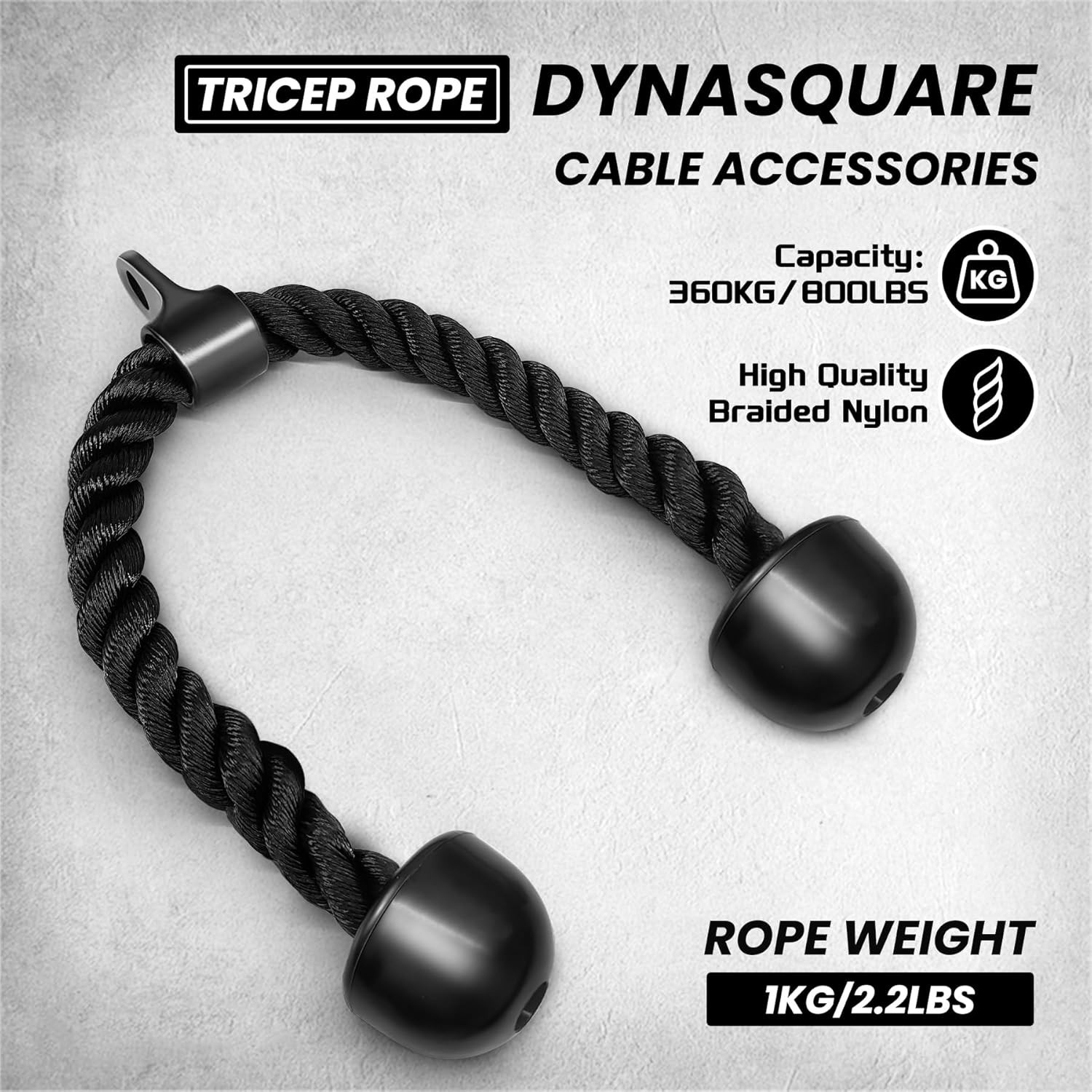 Complete Cable Machine Accessory Set - 8 Solid Steel Attachments for Workouts
