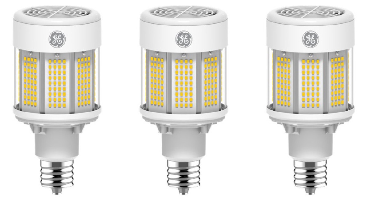 (case of 3) GE 93101396 LED omni directional corn cob, 250 watt equivalent