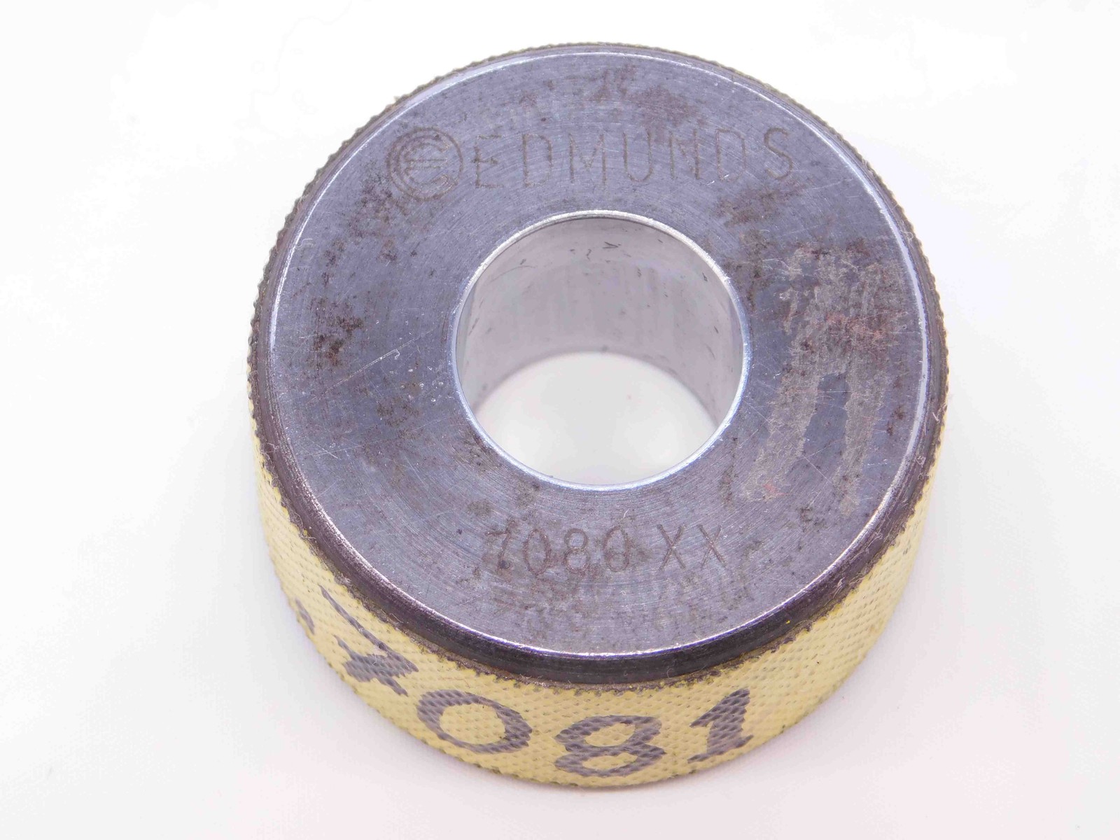 .7080 CL XX MASTER PLAIN BORE RING GAGE .7188 -.0108 UNDERSIZE 23/32 18 mm .708