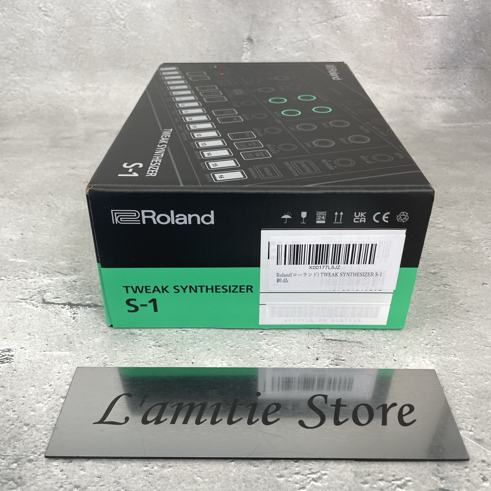 Roland S-1 Tweak Synth Compact Polyphonic Synthesizer Module Japan S1 Black Rare