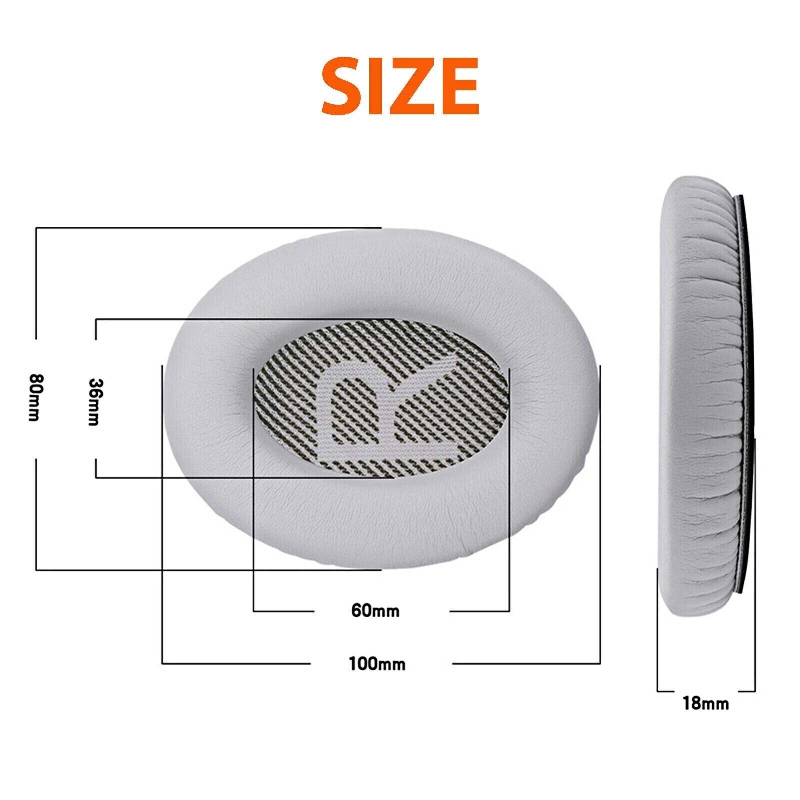 Ear Pads for Bose QuietComfort QC35 I II Headphones Replacement Soft Cushion