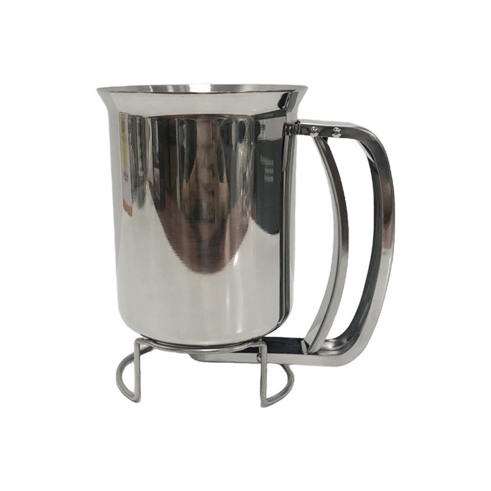 Stainless Steel Batter Dispenser 900ml Mess-Free with Precise Portion Control