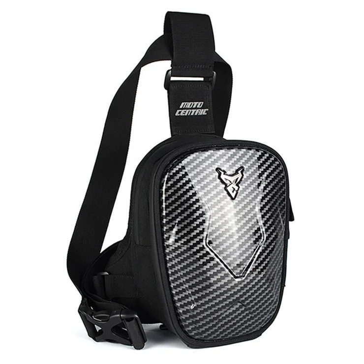 Waterproof Leg Bag Motorcycle Drop Leg Side Bag Men Lady Carbon Fiber Waist Bag