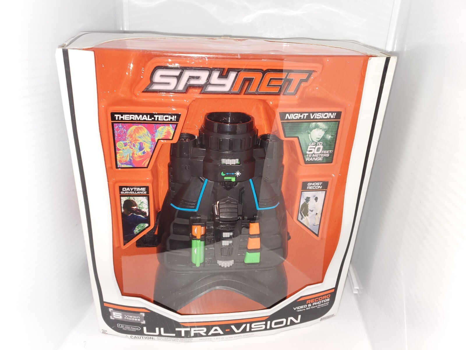 Jakks Pacific SpyNet Ultra Vision Goggles with 5 Vision Modes.NEW SEALED HTF