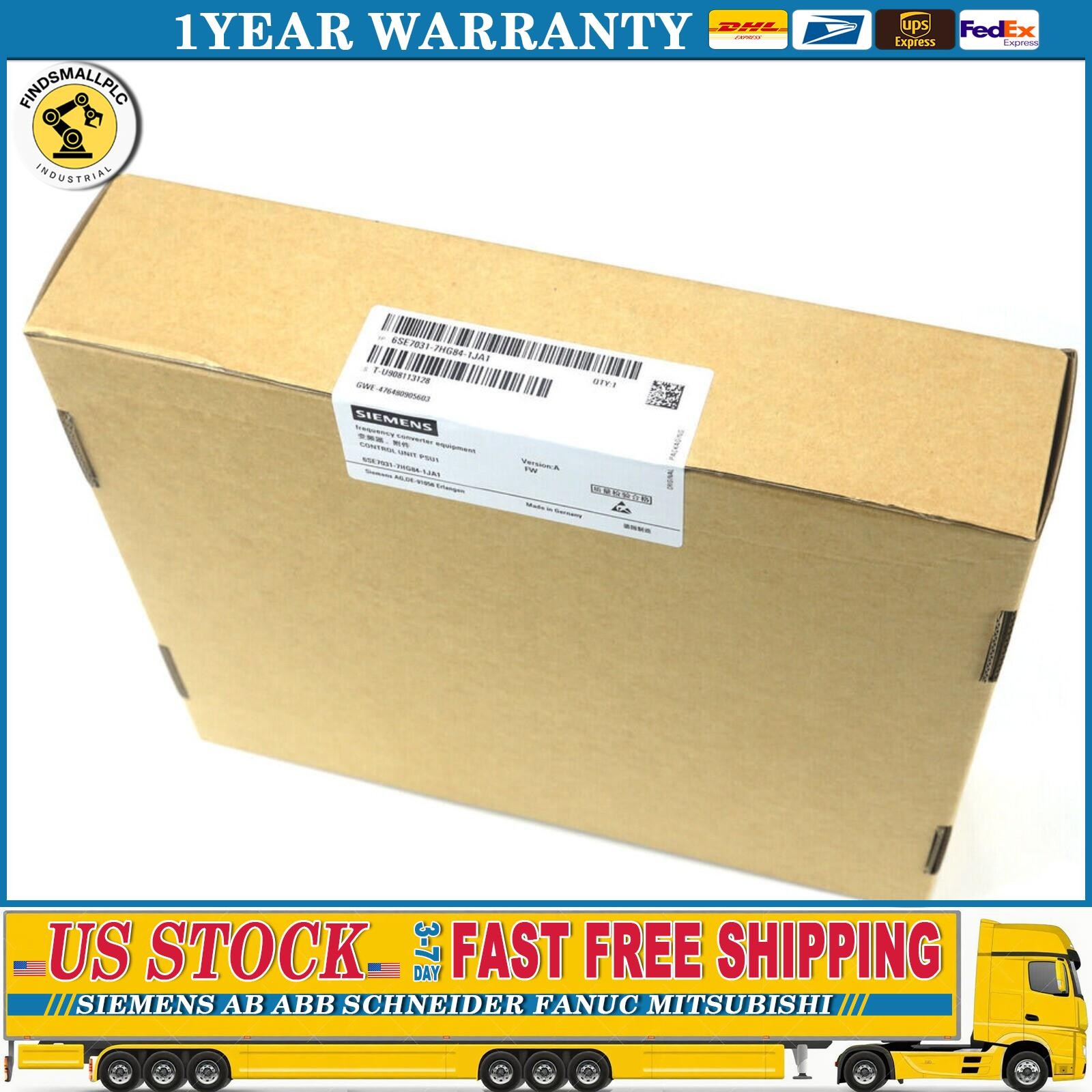 New Siemens 6SE7031-7HG84-1JA1 SIMOVERT Master drives Power 6SE7 031-7HG84-1JA1