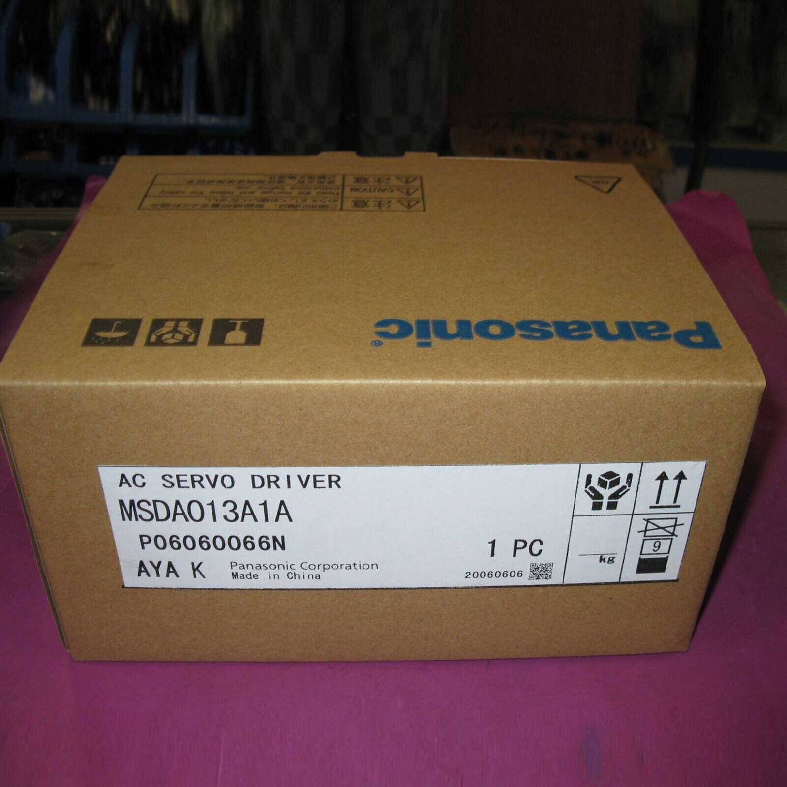 New Panasonic MSDA013A1A AC Servo Motor Driverhip