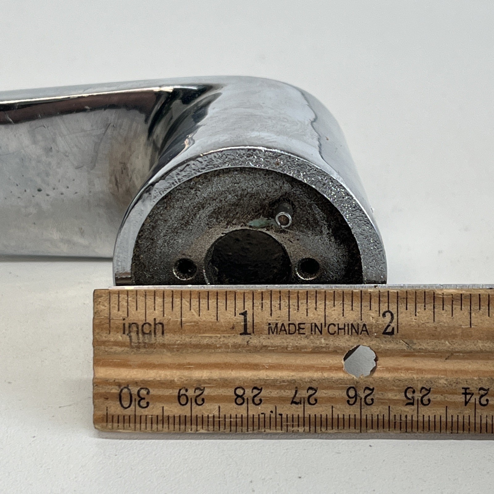 Chrome-Bronze Winch(?) Handle 7"L