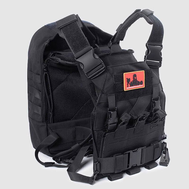 1PC Tactical Vest Function Combination Backpack Invisible Molle Quick Attack Bag