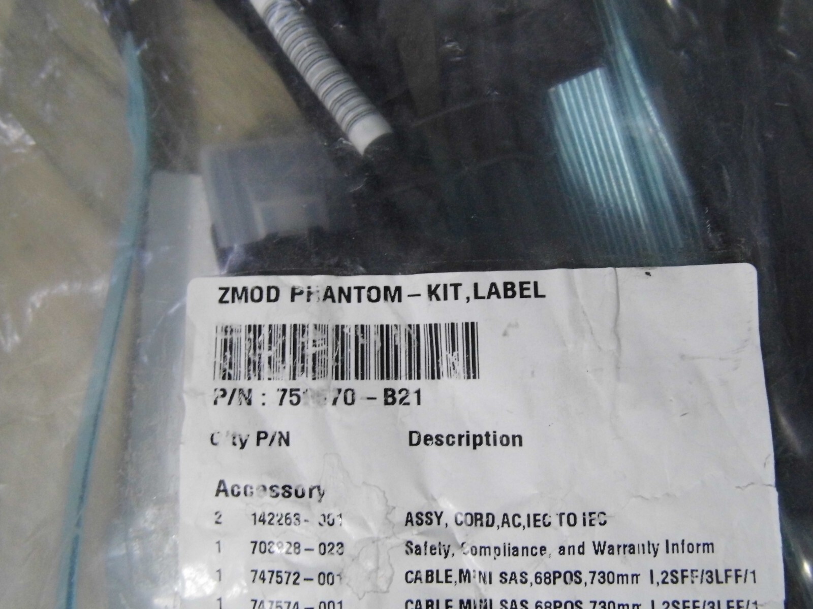 ZMOD PHANTOM KIT - CABLES