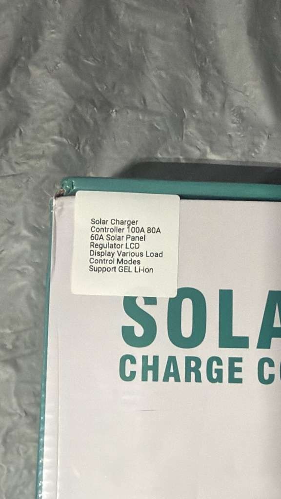 Solar Charger Controller 120A Regulator LCD Display Various Load Control Modes
