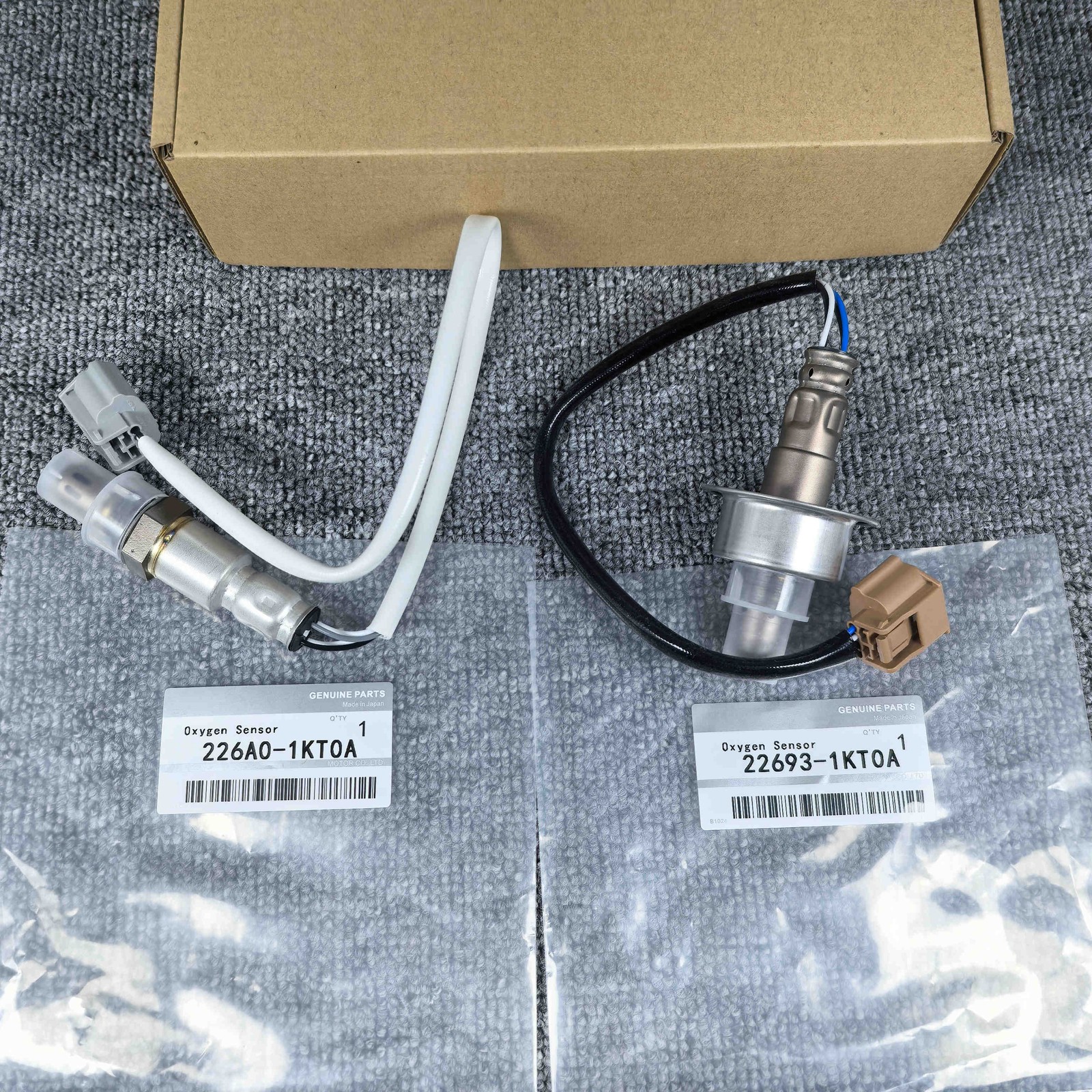 OEM 2Pcs Up & Downstream Oxygen O2 Sensor For 2012-2016 2017 Nissan Versa 1.6L