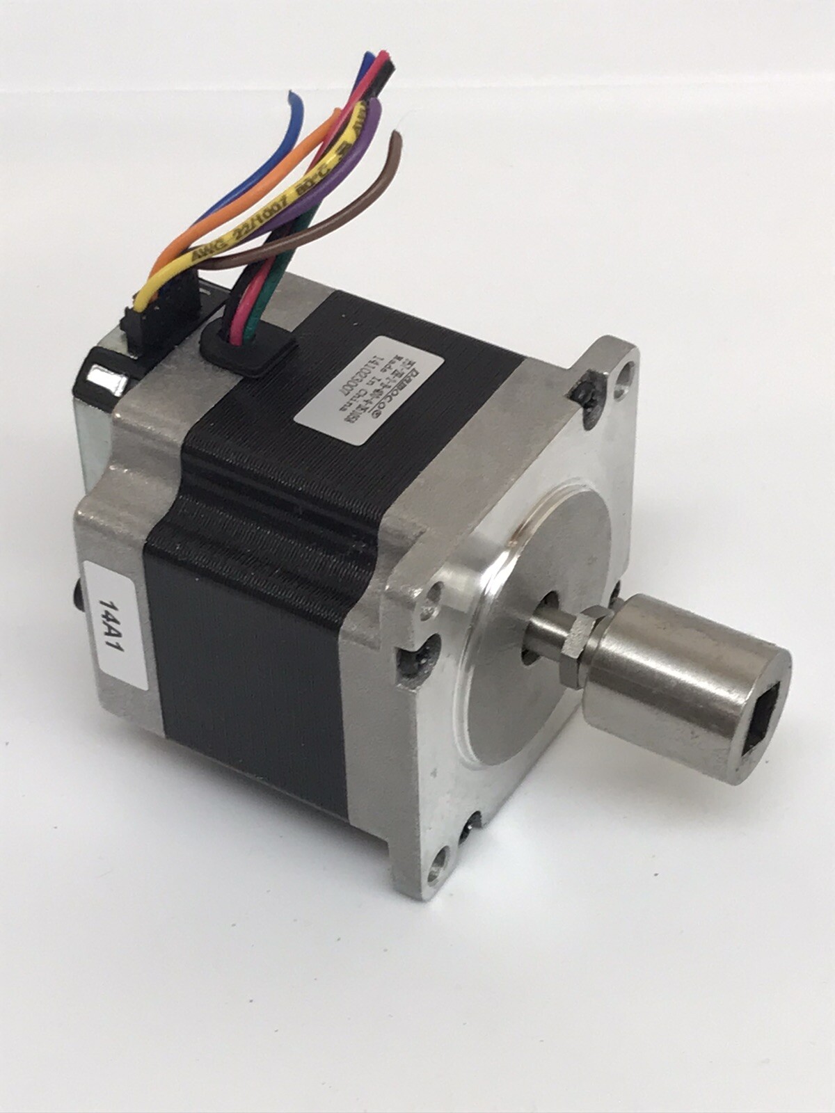 Lin Pamoco P57-2H-2-B-400-4-D51058 Stepper Motor w/ CUI AMT-102 Encoder