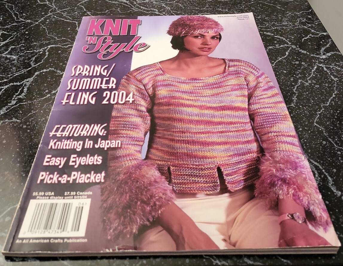 G5 KNIT 'N STYLE MAGAZINE, JUNE 2004 ISSUE 131