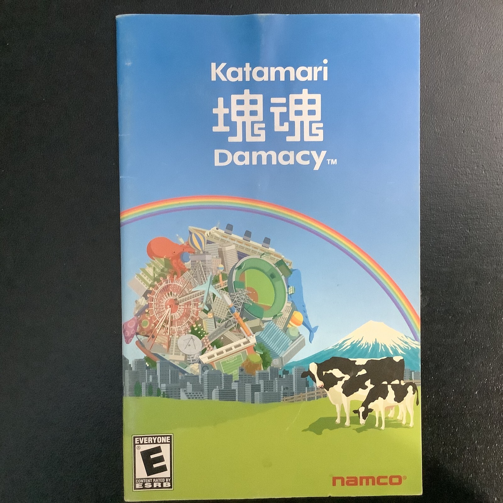 Katamari Damacy PS2 PlayStation 2 Instruction Manual Only