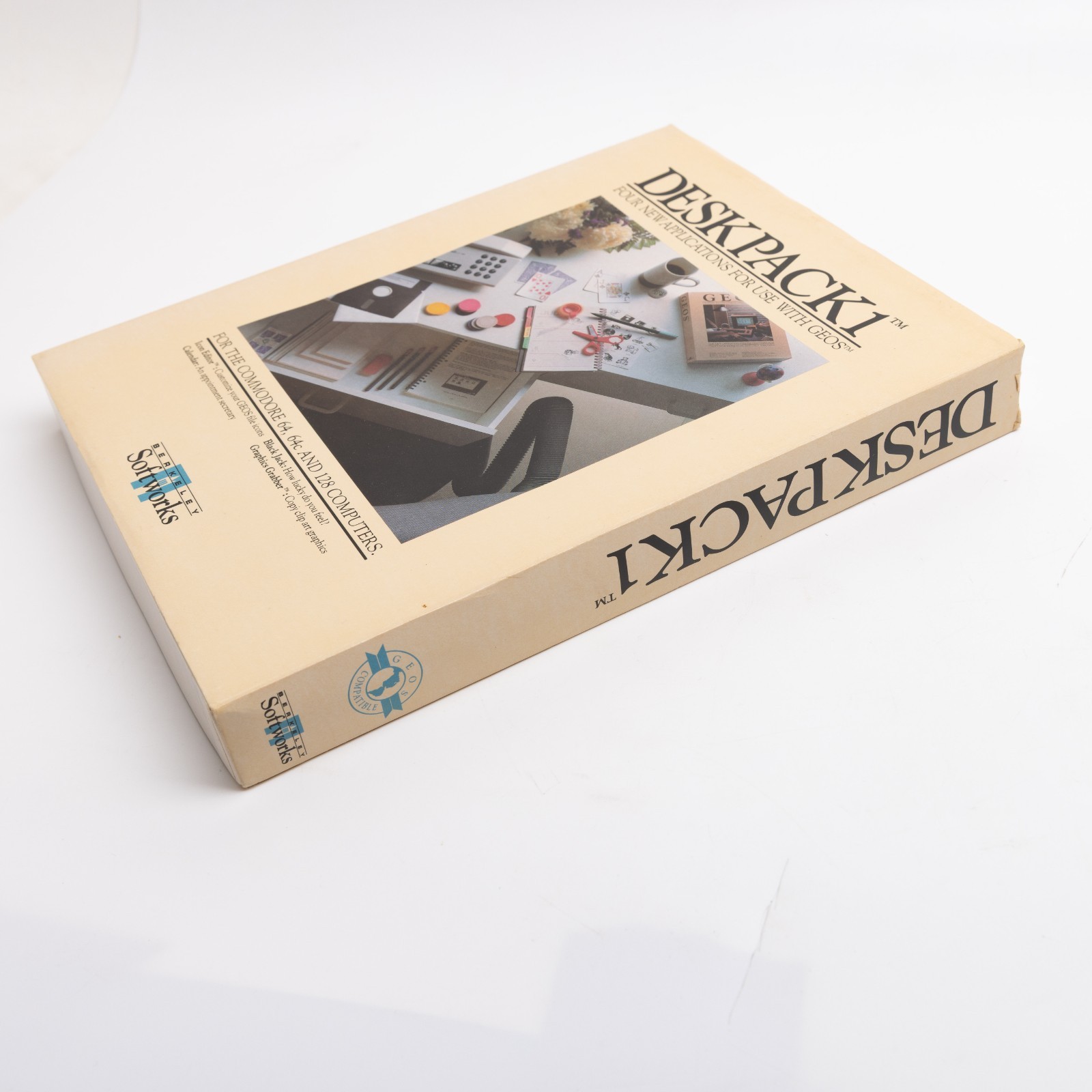 Berkley Softworks Desk Pack 1 GEOS Applications Software Commodore 64 128