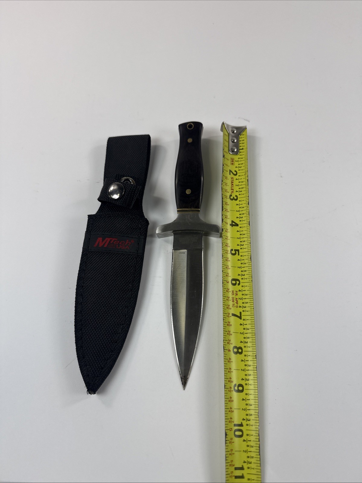 MTecH USA Dagger Knife MT-20-03 and Sheath