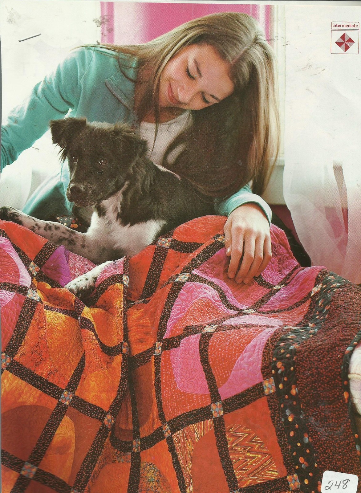 E0048  RING OF FIRE QUILT PATTERN/INSTRUCTIONS