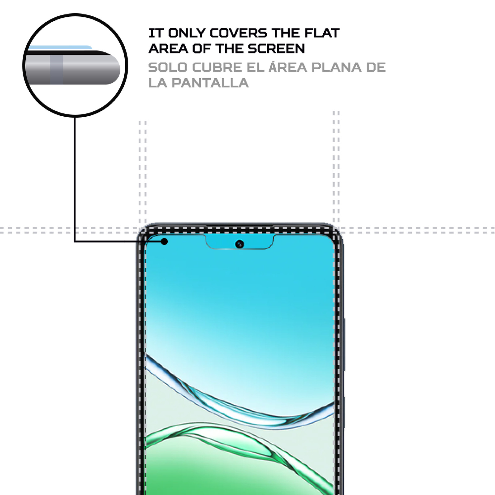 ANTISHOCK Screen protector for Oppo A5 4G