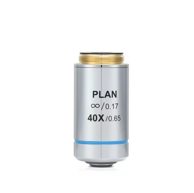 40X Plan Infinity Achromatic Objective Lens RMS 20.2mm for Biological Microscope