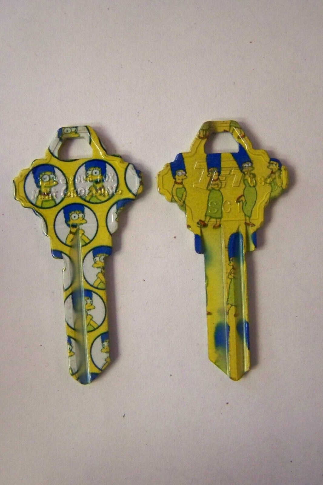 The Simpsons Marge  Schlage SC1 house key blank, rare