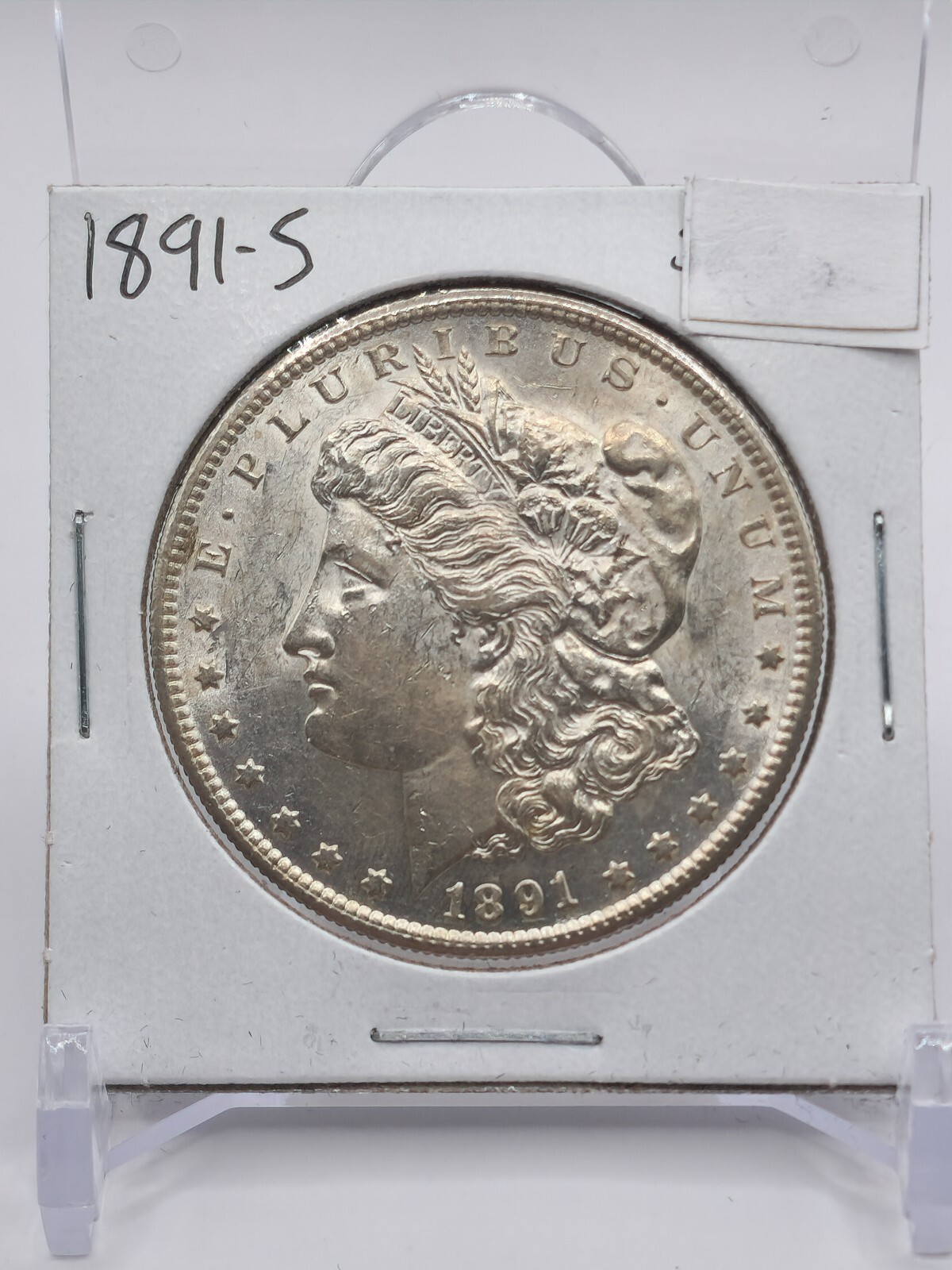 1891-S Morgan Silver Dollar (122DM)