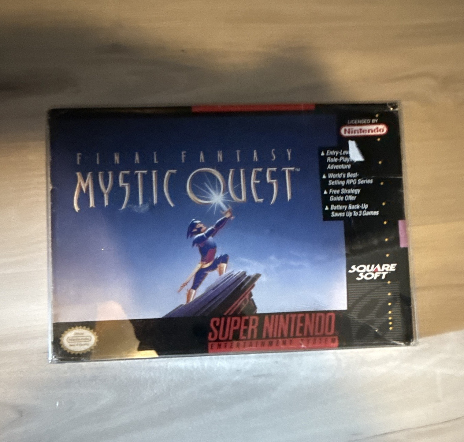 Nintendo Final Fantasy Mystic Quest SNES Original CIB