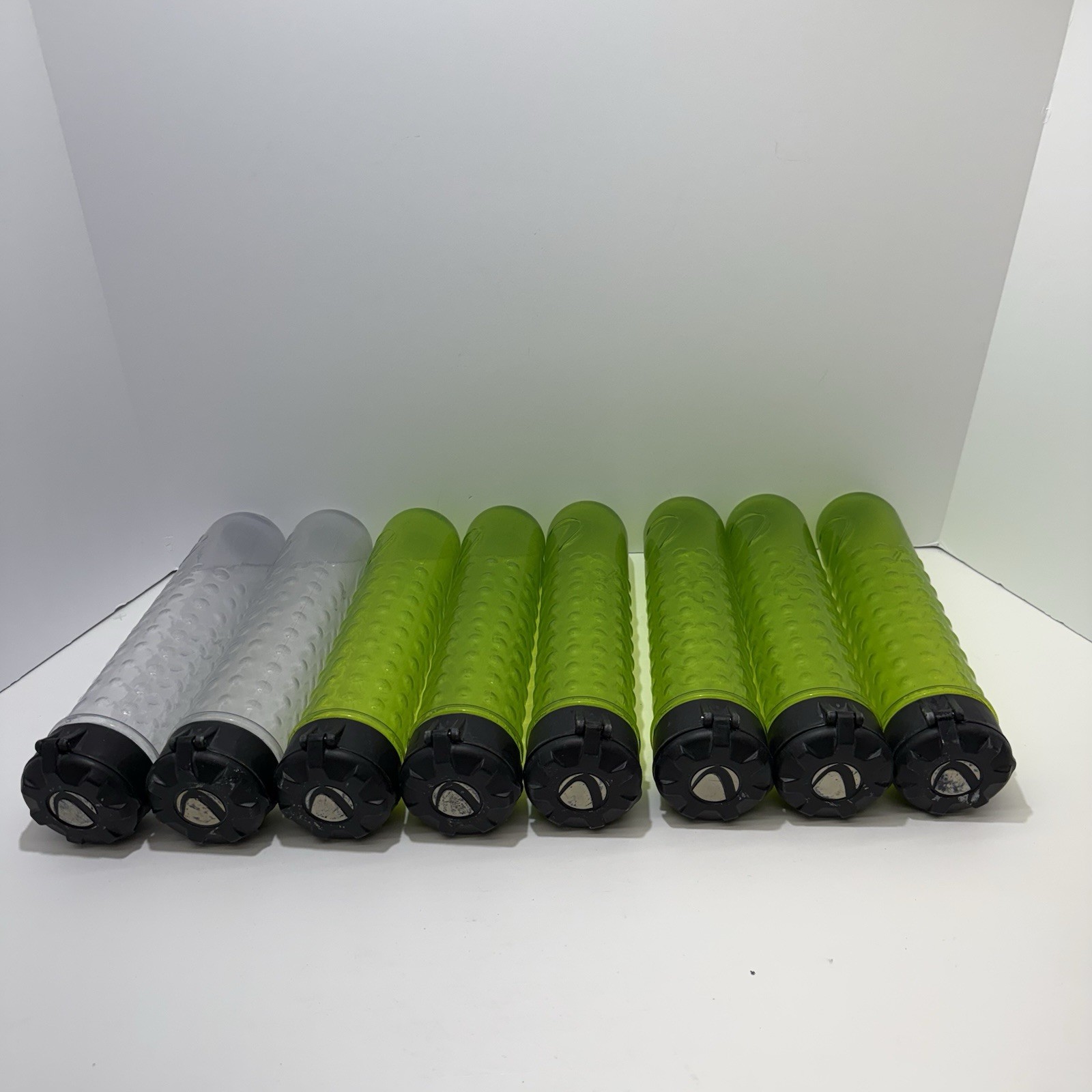 Dye Paintball Lock-Lid 160 Round Pod 8-Pack - Green/clear