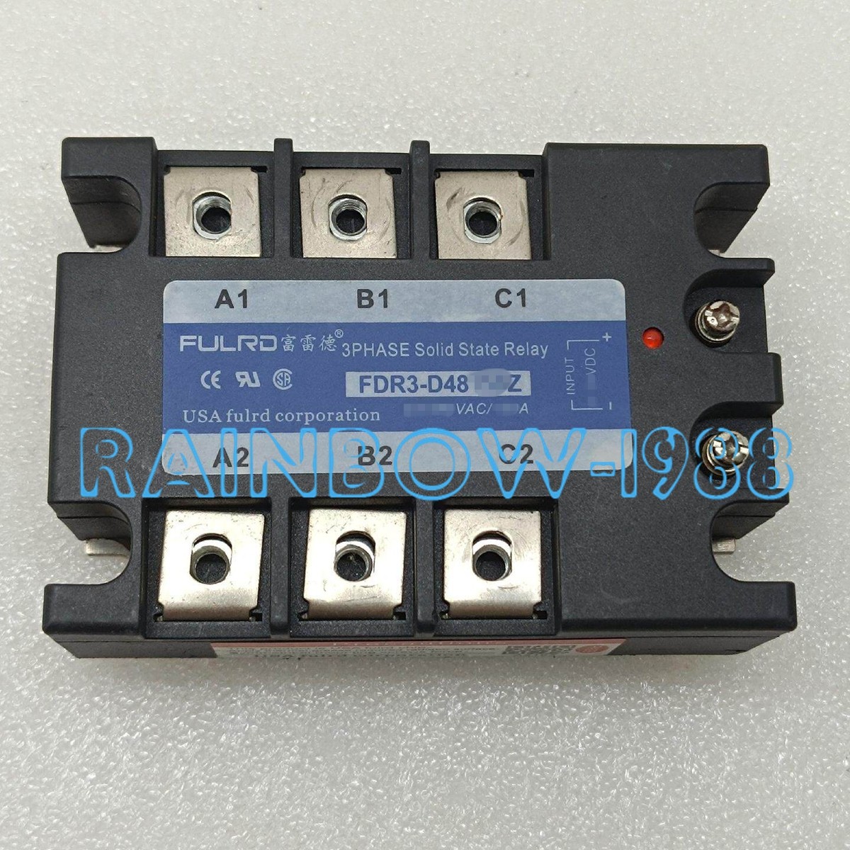 FOR DC controlled AC three-phase solid-state relay FDR3-D4825Z 25A