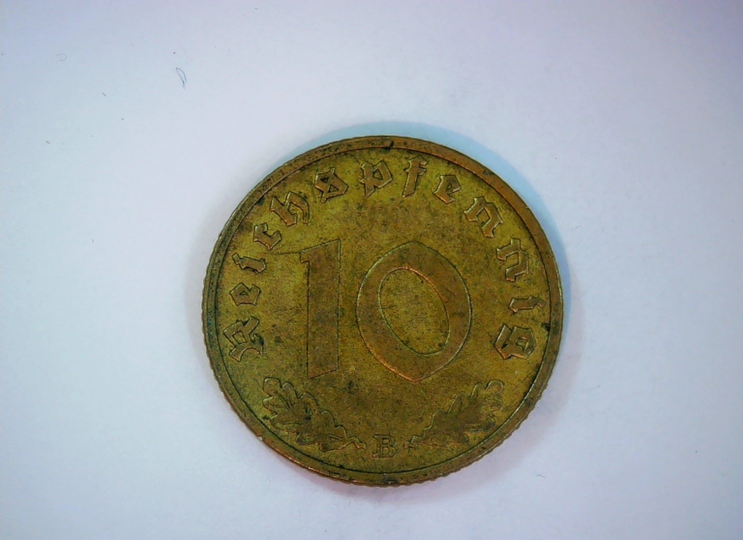 Germany 1938 10 Reichspfennig Nazi Germany (Third Reich) Reichspfennig Coin