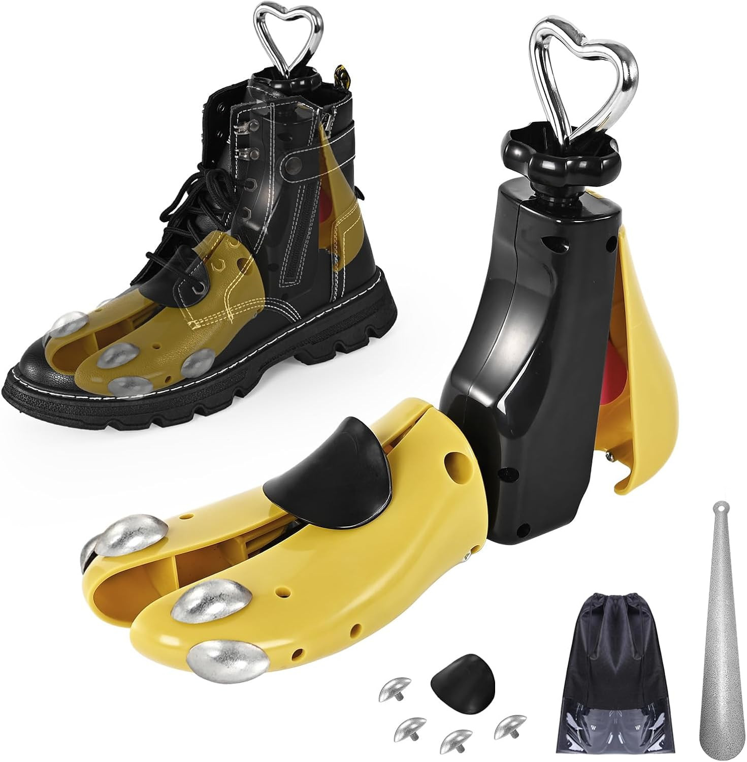 Shoe Stretcher for Wide Feet Adjust. Unisex Boot & Shoe Expander Comfortable Fit