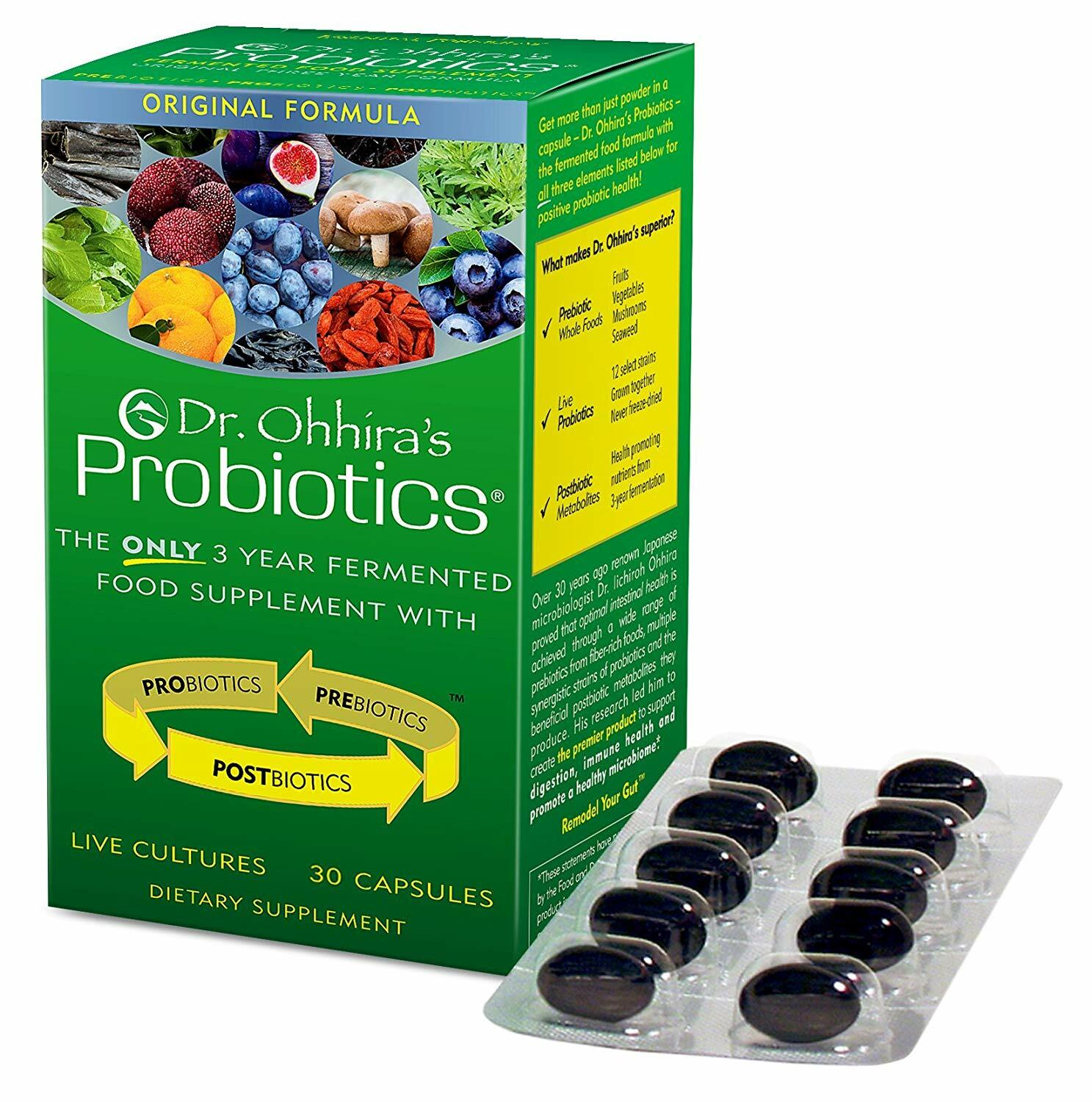 Essential Formulas Dr. Ohhira's Probiotics Original Formula, 30 Capsules