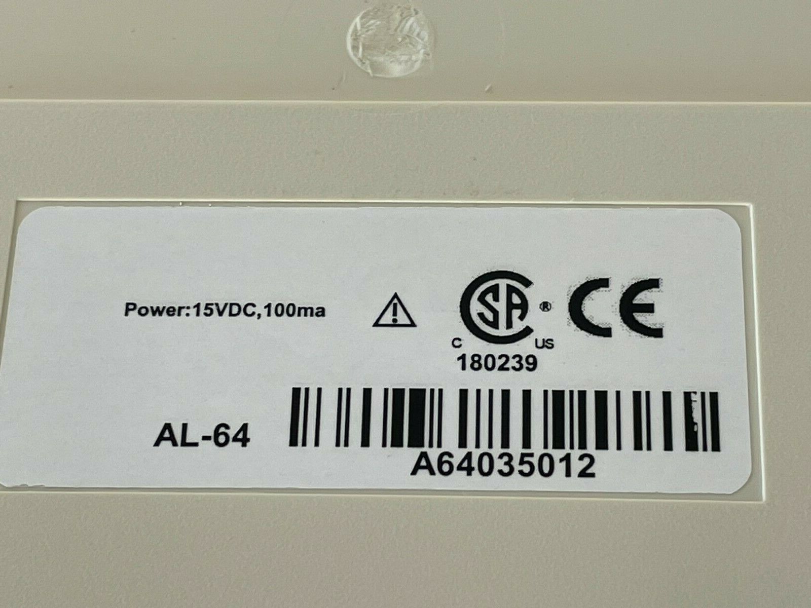 Acculab AL-64 Balance Scale - Untested
