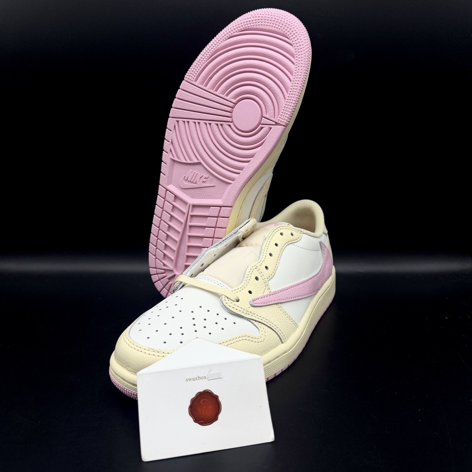 Travis Scott x Air Jordan 1 Low OG SP “Shy Pink”  IQ7604-100
