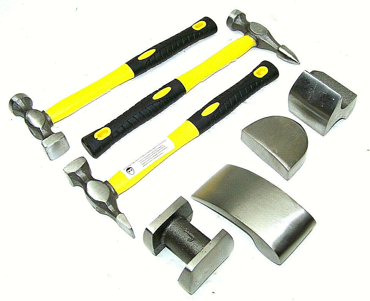 7 pcs Auto Body Fender Repair Dent Truck Kit Hammers Dollies Professional Tools