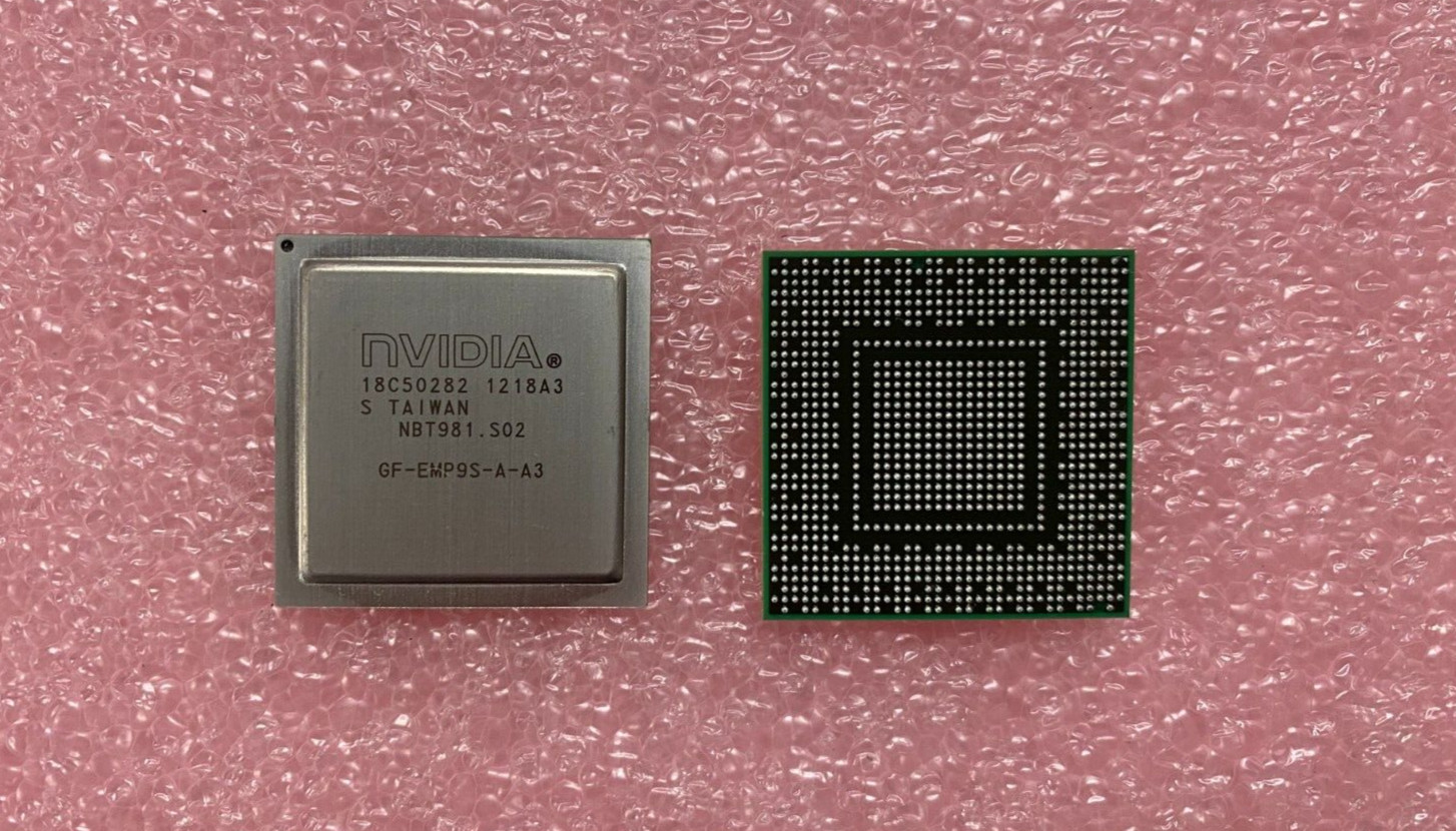 Vintage & new Nvidia GF-EMP9S-A-A3 GPU very rare BGA Chip for collection