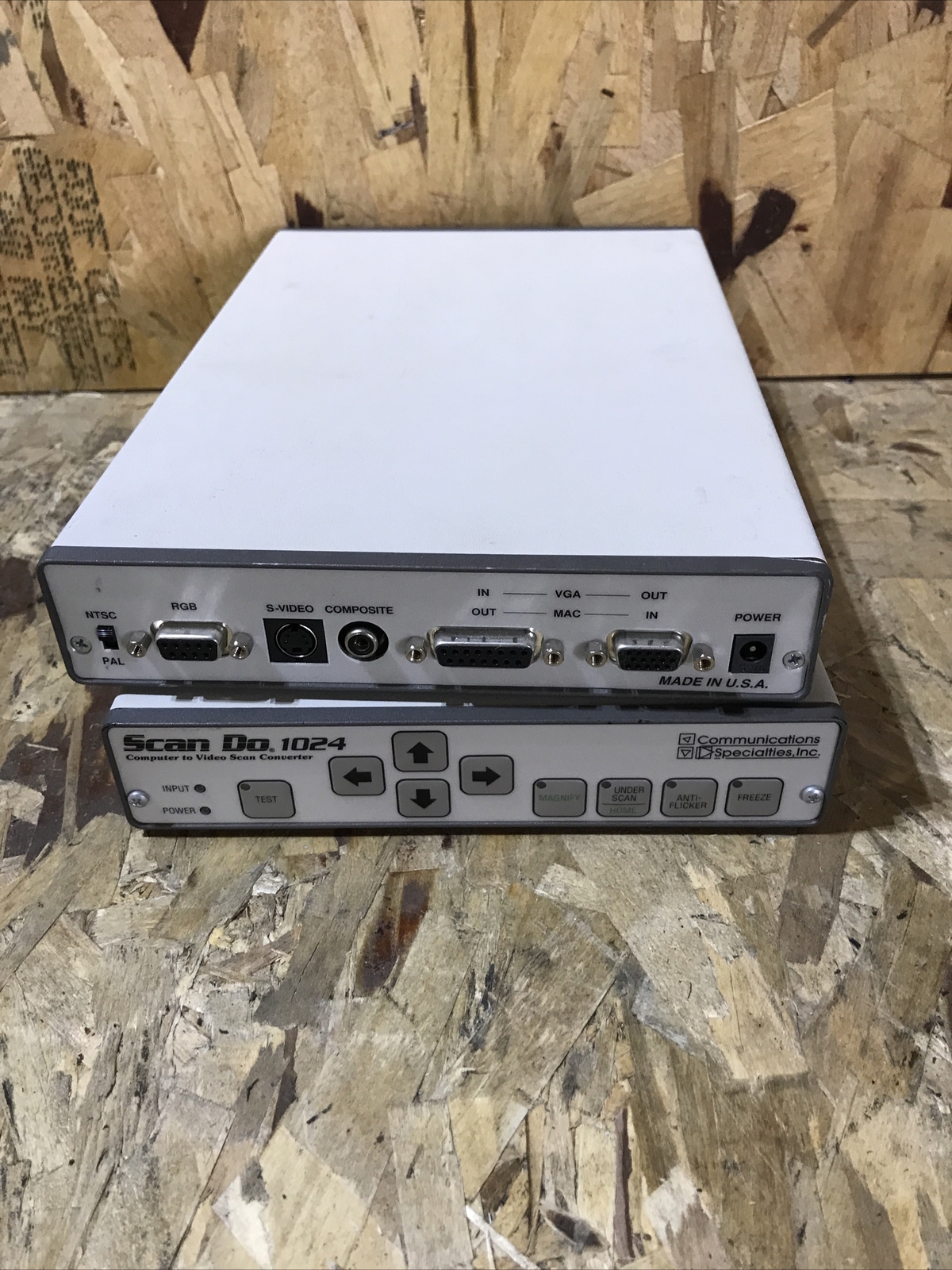 COMMUNICATIONS SPECIALTIES SCAN DO 1024