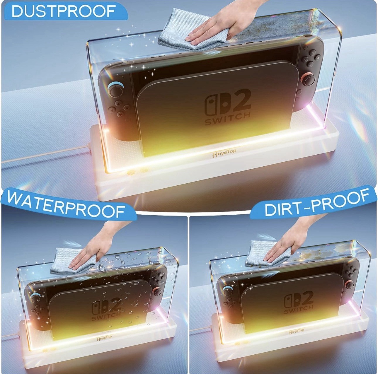 Switch 2 Dust Cover and Cooling Station