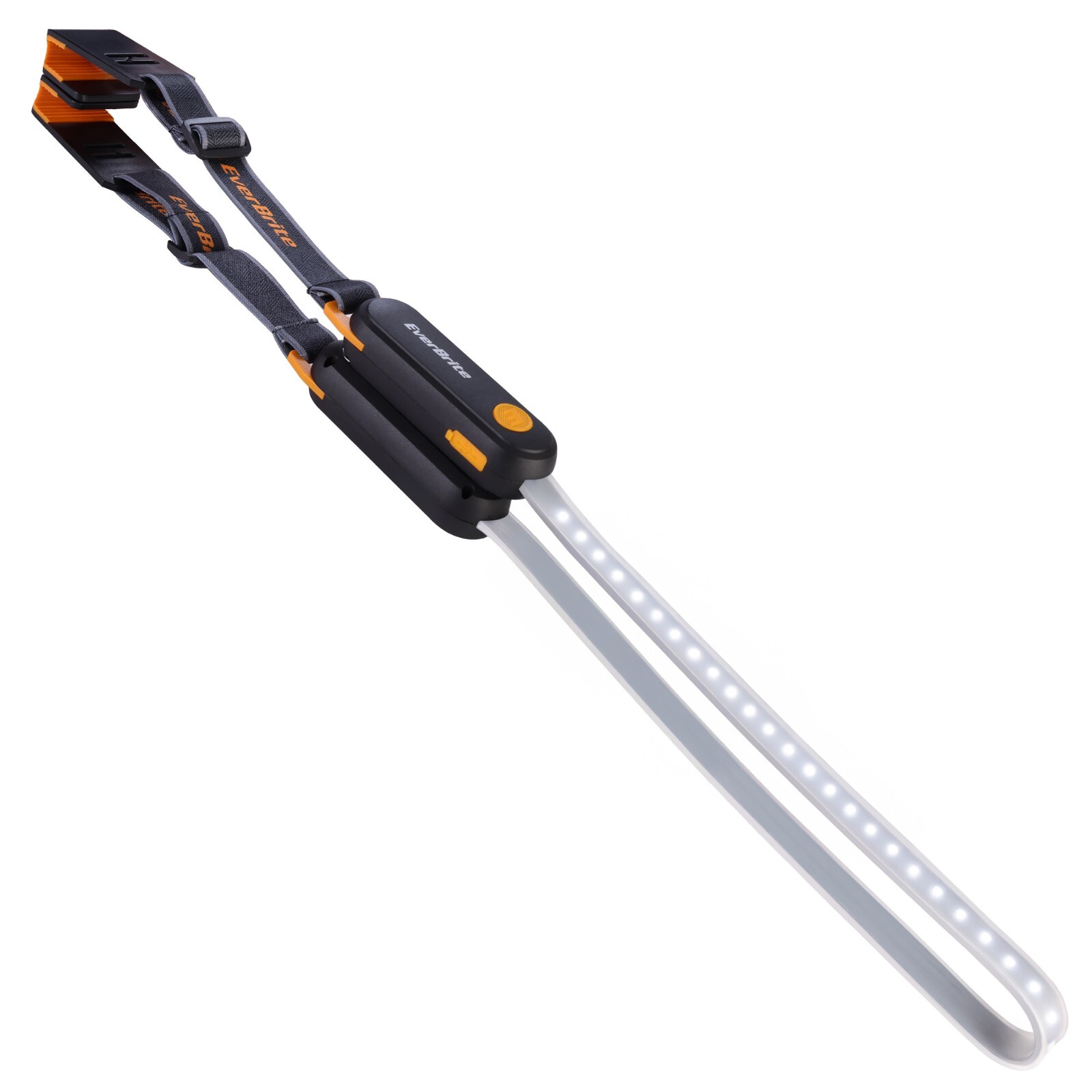 EverBrite Rechargeable Underhood Work Light Magnetic 3 Power Modes w/Straps&Hook