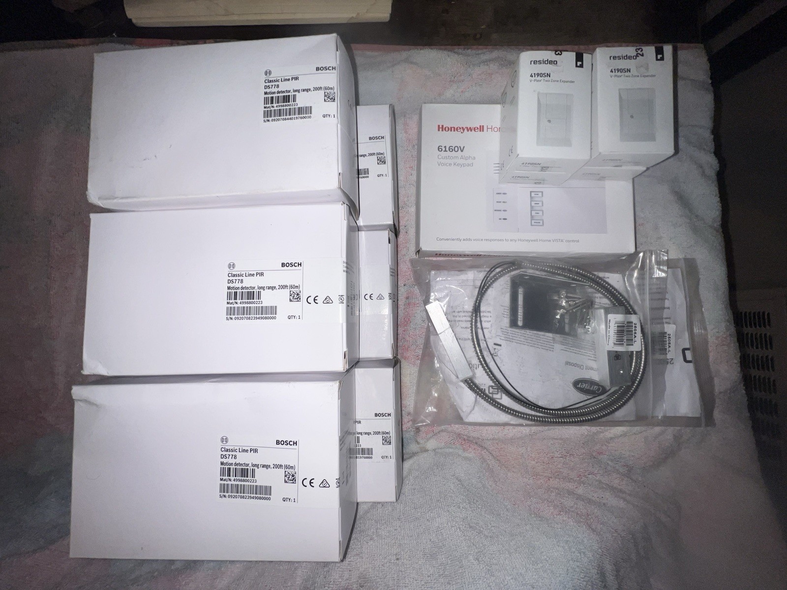 Honeywell Alarm parts Brand New Never Used - FREE SHIPPING