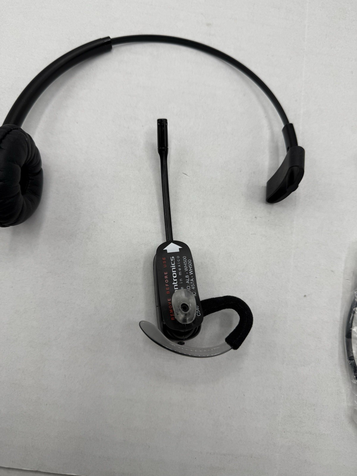 Plantronics - CS540 Wireless DECT Headset (Poly) - Single Ear (Mono) Convertible