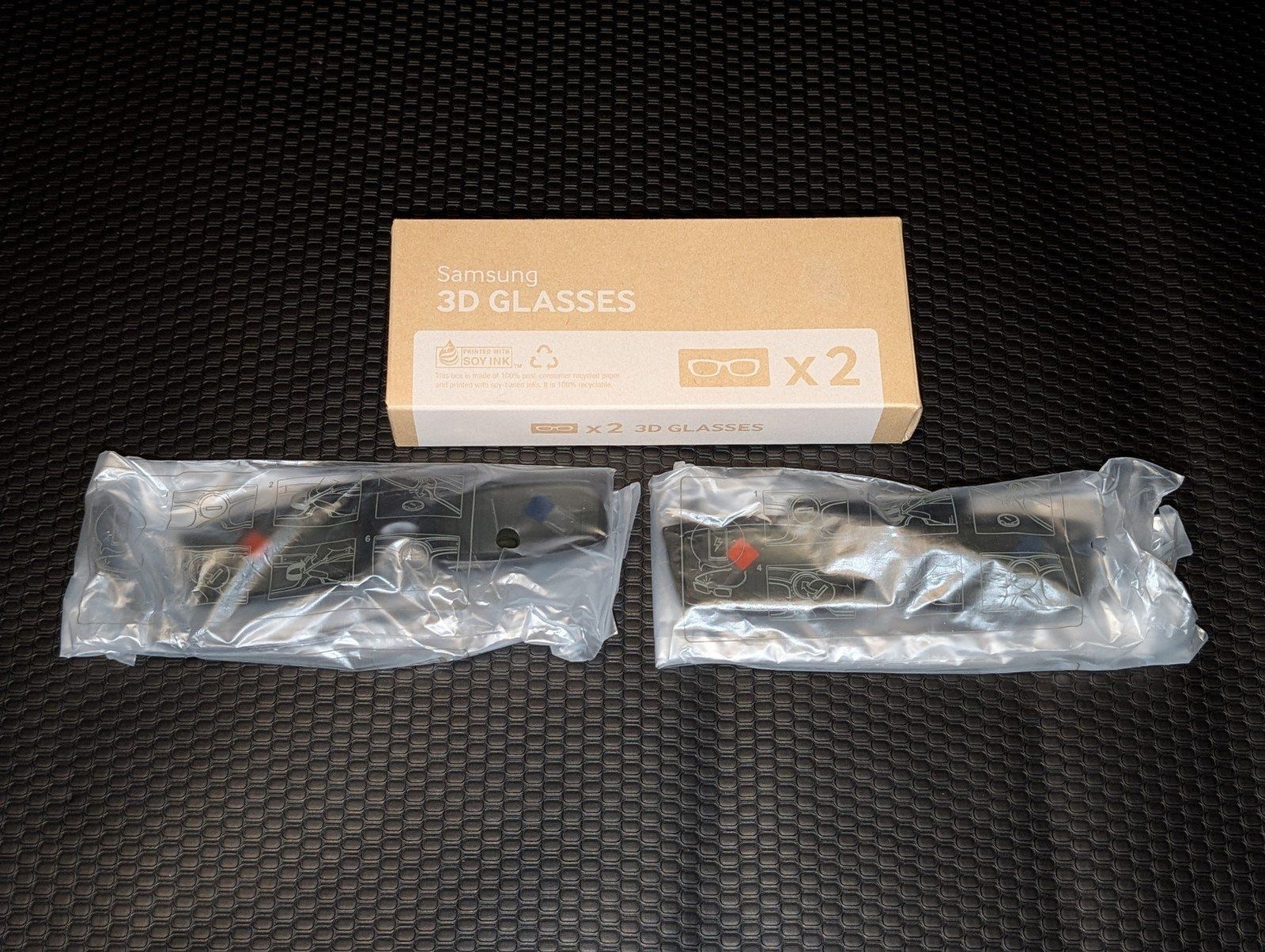 Samsung SSG-5150GB 3D Glasses - Set of Two Pair - New Unused