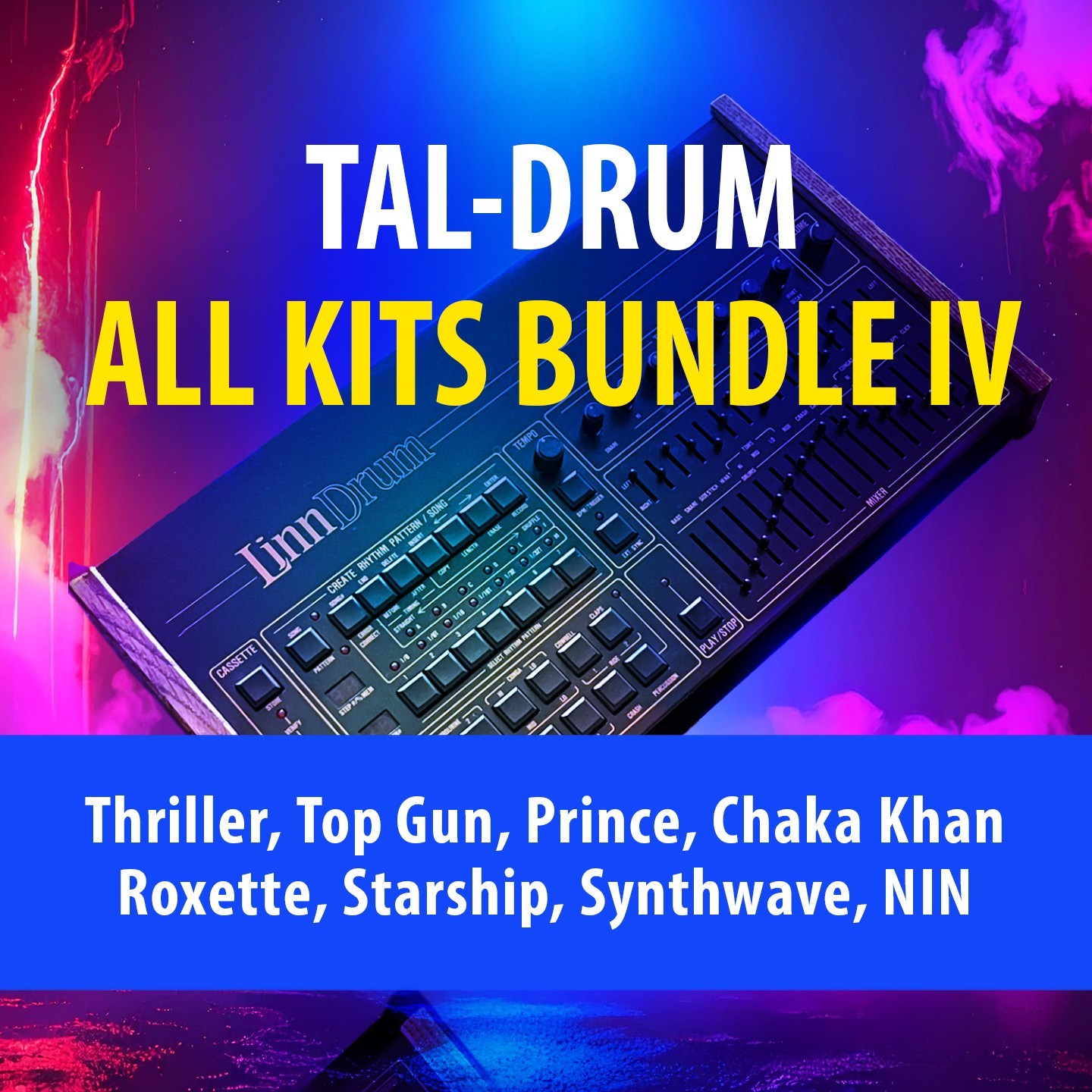 TAL-DRUM - All Kits Bundle IV (9 Kits, Samples, MIDI, Presets, LOOPS)