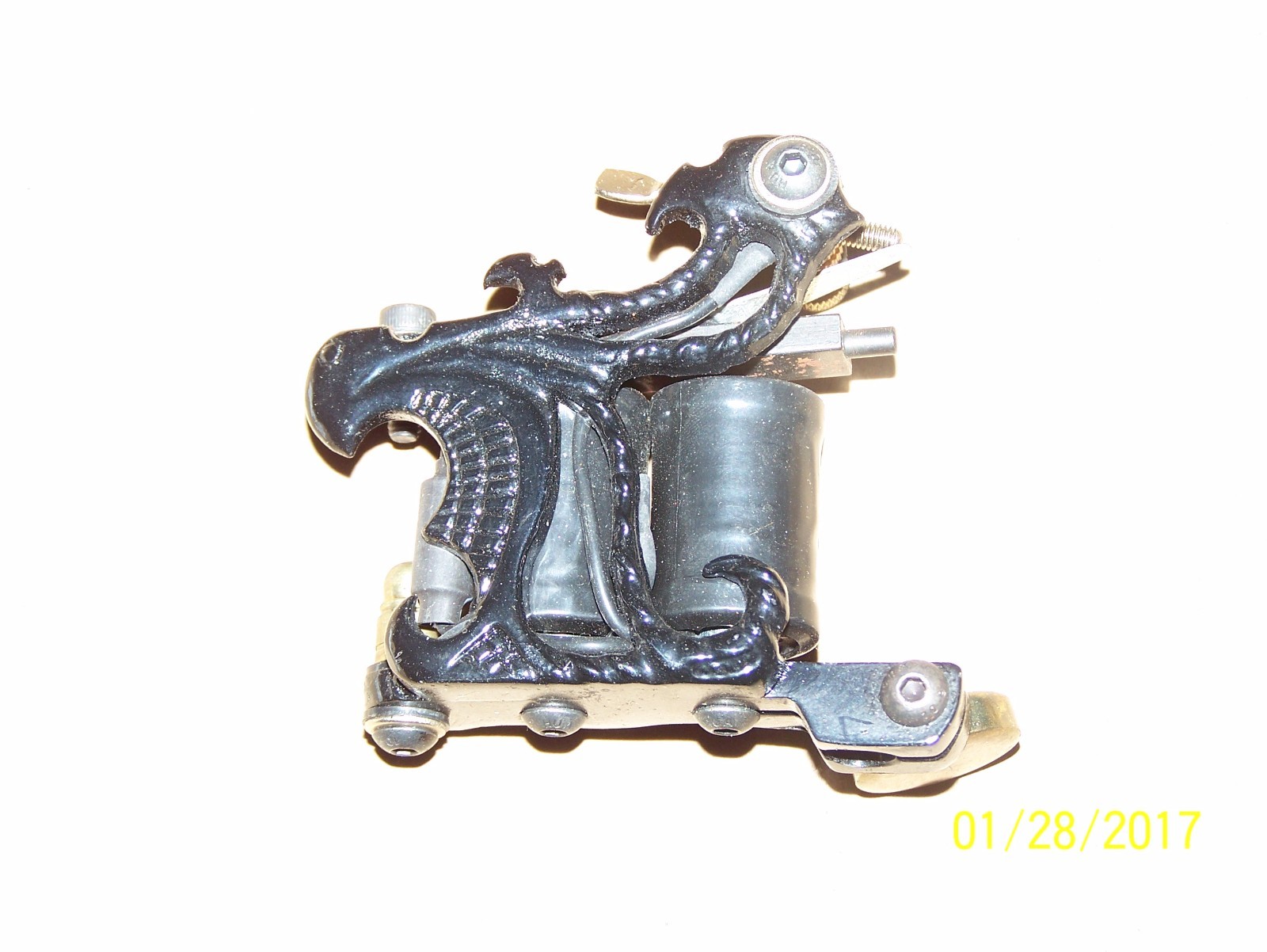 old stock  tattoo machine #4 ink needles tubes grips tip power NEVER USED