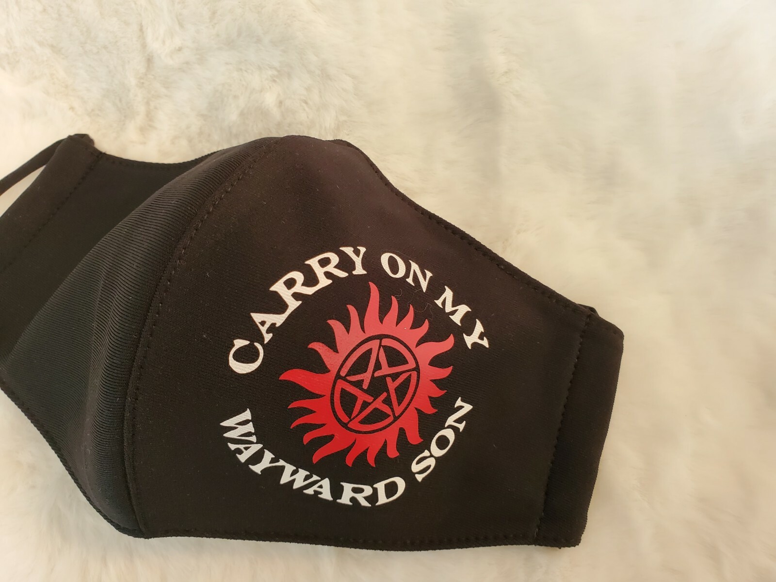 Supernatural Theme Face Mask Includes FREE Decal