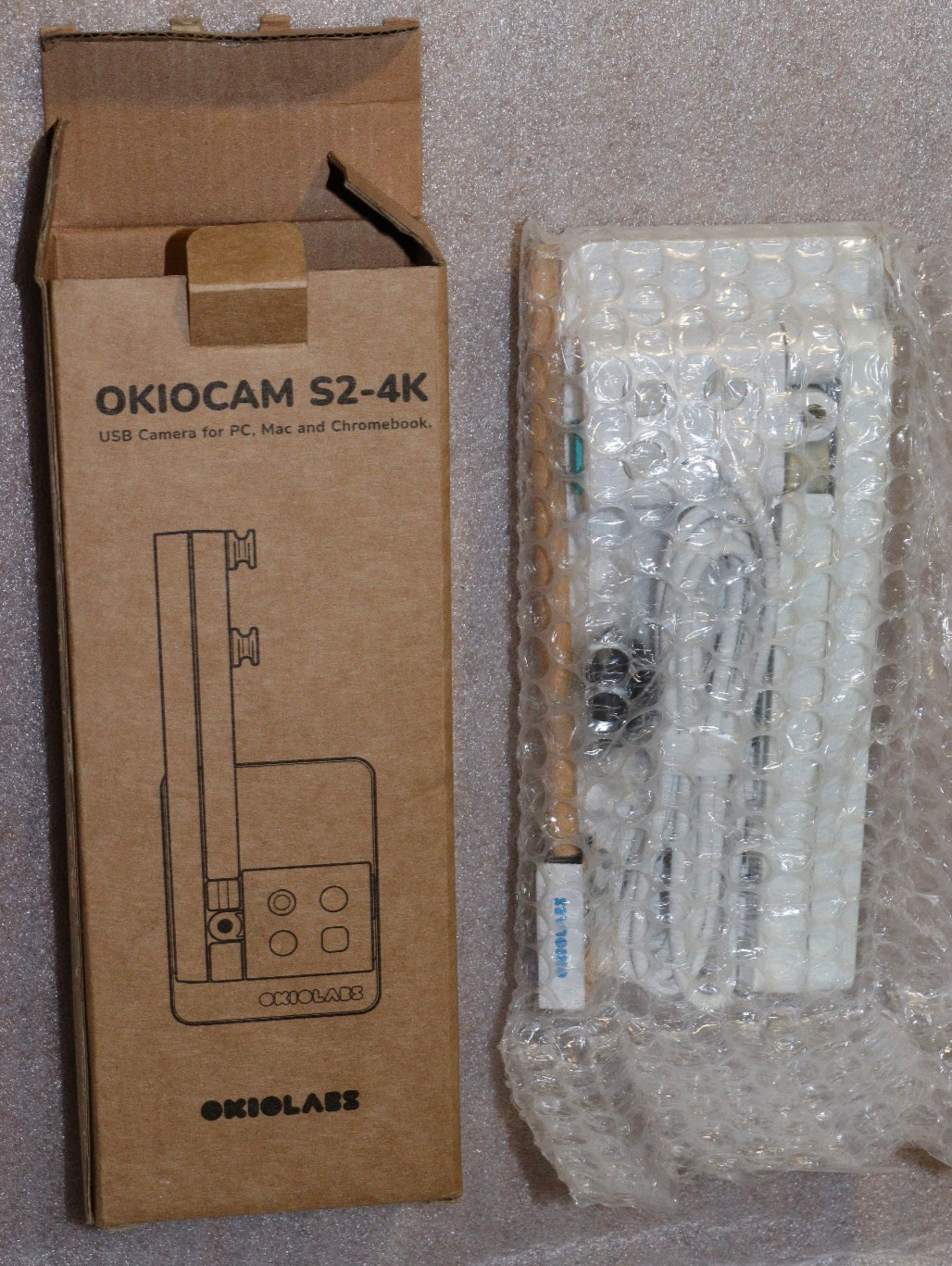 OKIOCAM S2-4K Ultra HD 8MP USB Document Camera for Teachers & Classrooms